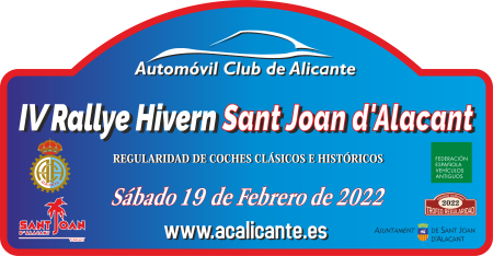 PLACA IV RALLYE HIVERN SANT JOAN 2022 v2 450